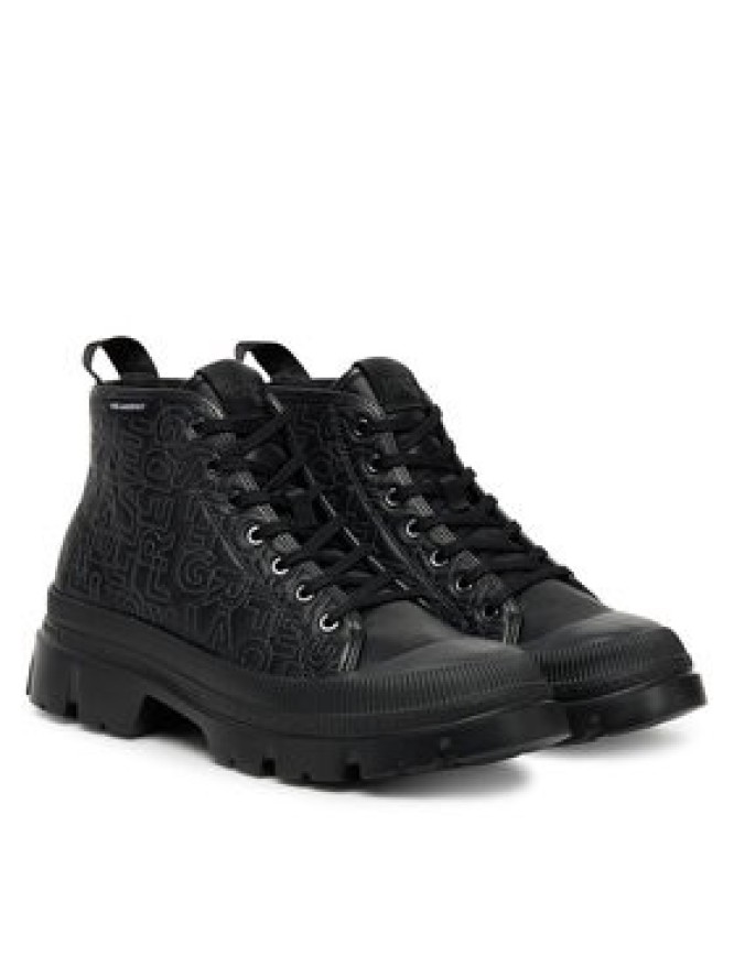 KARL LAGERFELD Trzewiki KL25231 Czarny