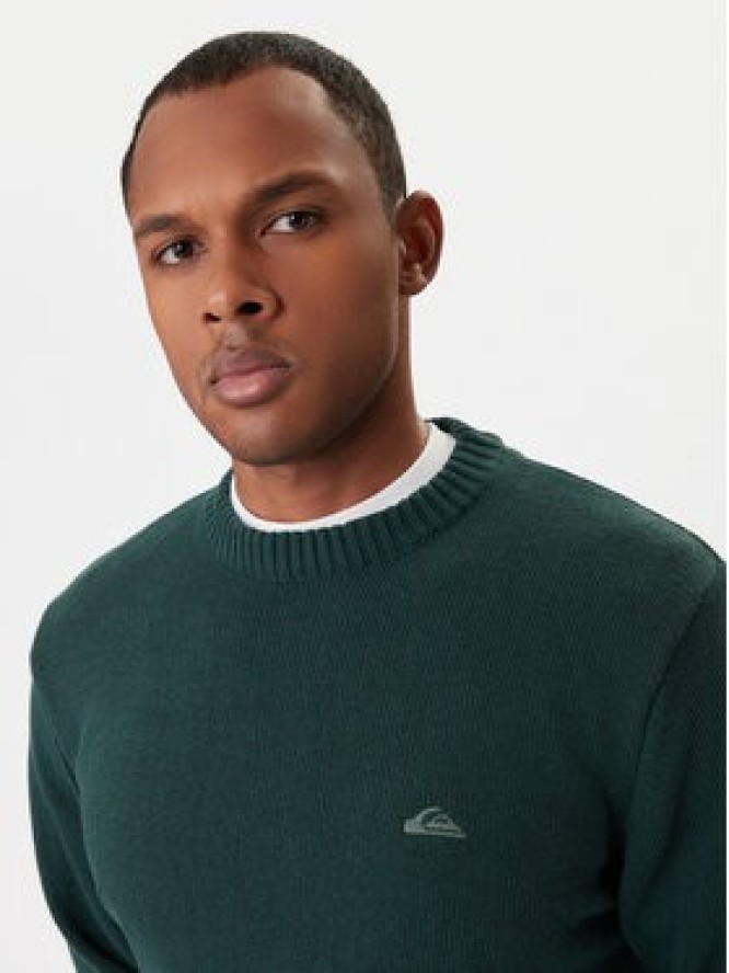 Quiksilver Sweter Salt Water EQYSW03326 Zielony Regular Fit