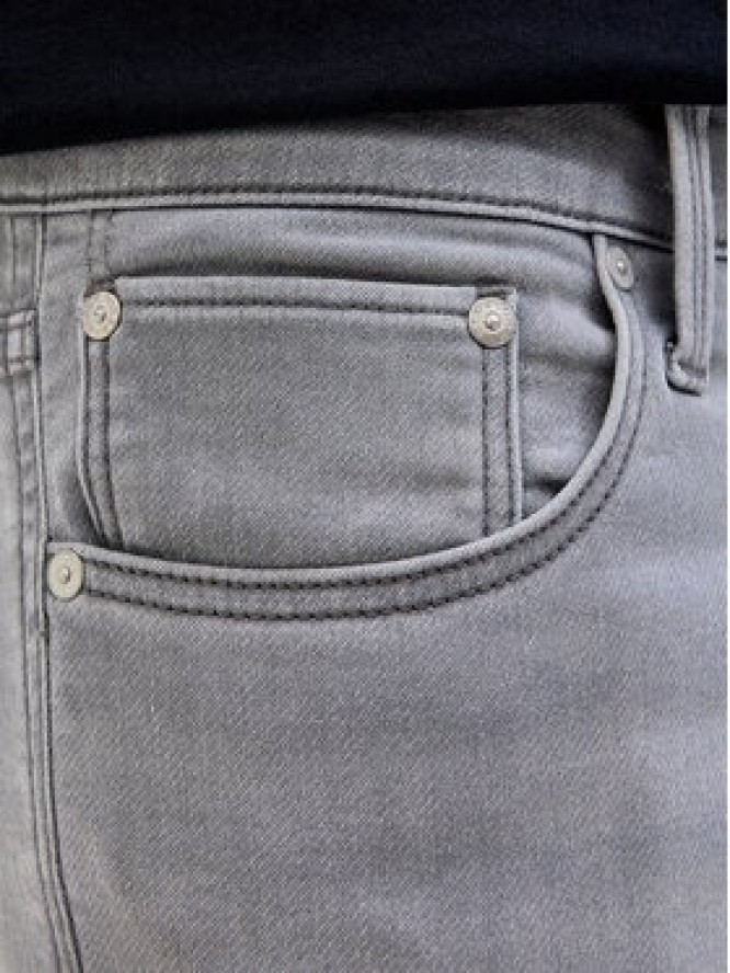 Jack & Jones Szorty jeansowe Rick 12269502 Szary Regular Fit