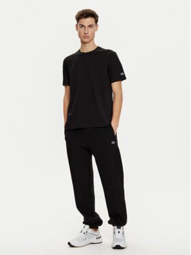 Champion T-Shirt 220713 Czarny Regular Fit