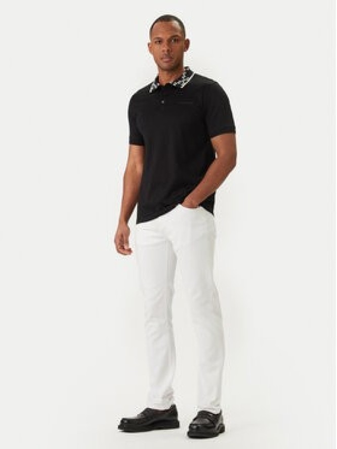 KARL LAGERFELD Jeansy 265501 562820 Biały Slim Fit