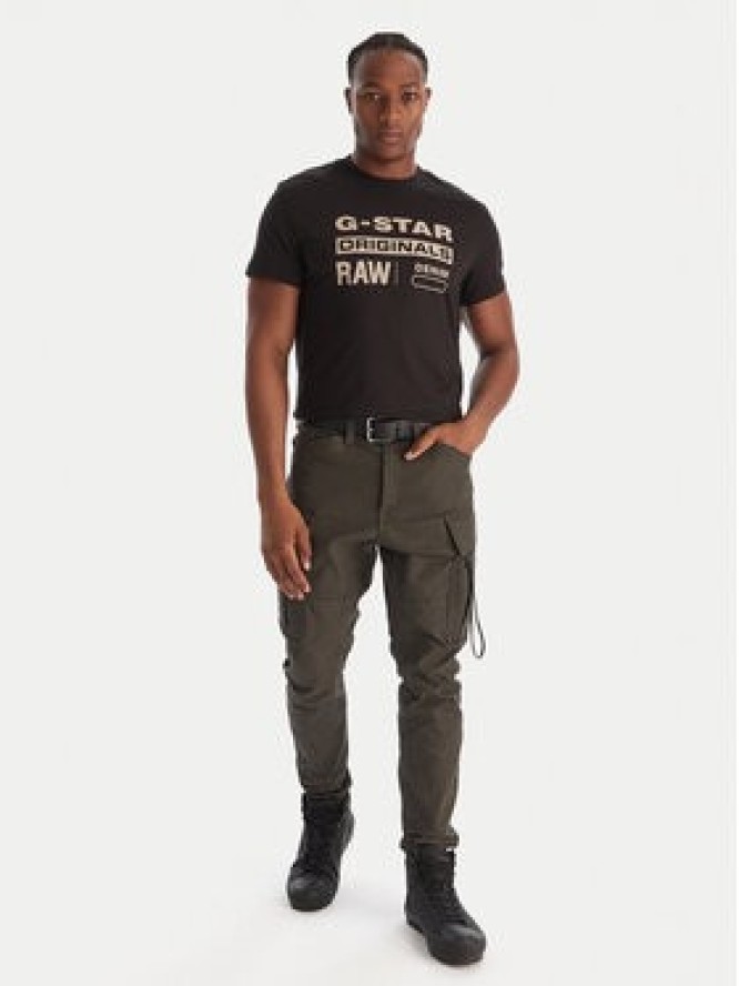 G-Star Raw T-Shirt Originals D25969-C506 1214 Czarny Regular Fit
