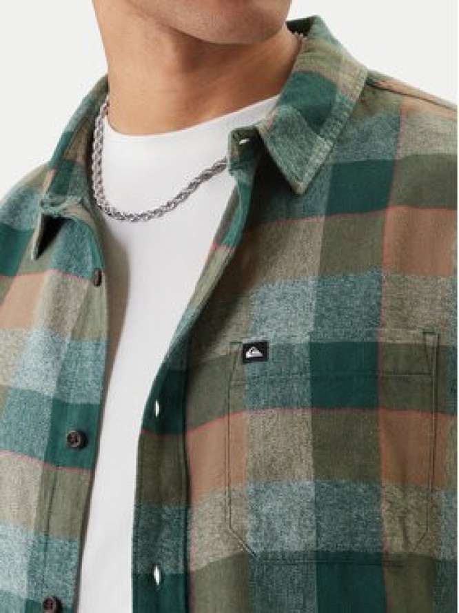 Quiksilver Koszula Motherfly Plaid EQYWT04642 Kolorowy Regular Fit