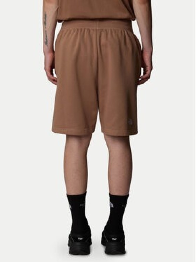The North Face Szorty sportowe Essential NF0A8C2G Brązowy Loose Fit