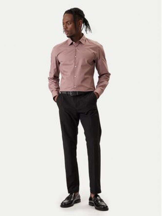 HUGO Koszula Kenno 50289499 Beżowy Slim Fit