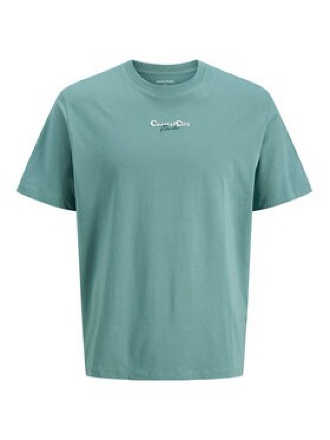 Jack & Jones T-Shirt City Photoprint 12288353 Zielony Regular Fit