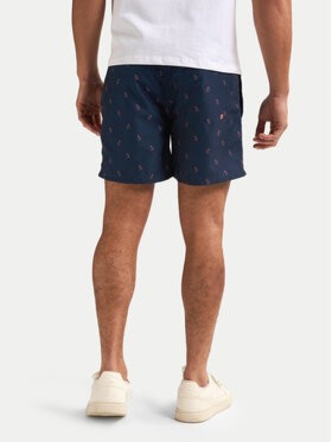 Petrol Industries Szorty kąpielowe M-1050-SWS951 Granatowy Regular Fit