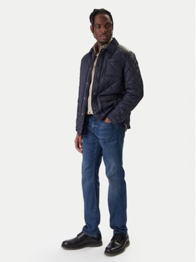 Milestone Kurtka przejściowa MSSantos 990474 60655 Granatowy Regular Fit