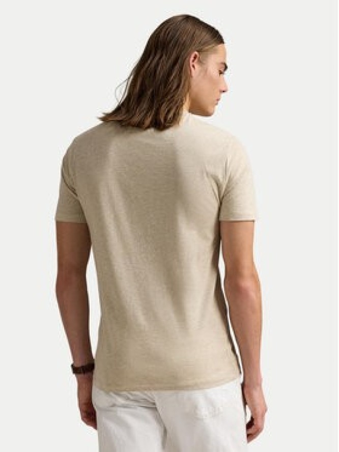 Polo Ralph Lauren T-Shirt 710671438203 Beżowy Slim Fit