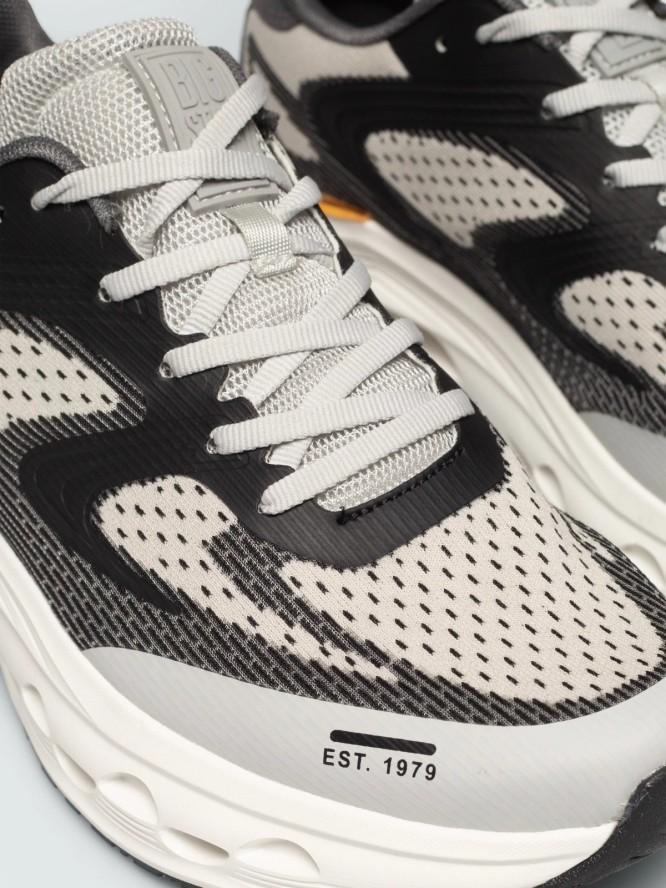 sneakersy męskie szare rr174023 902