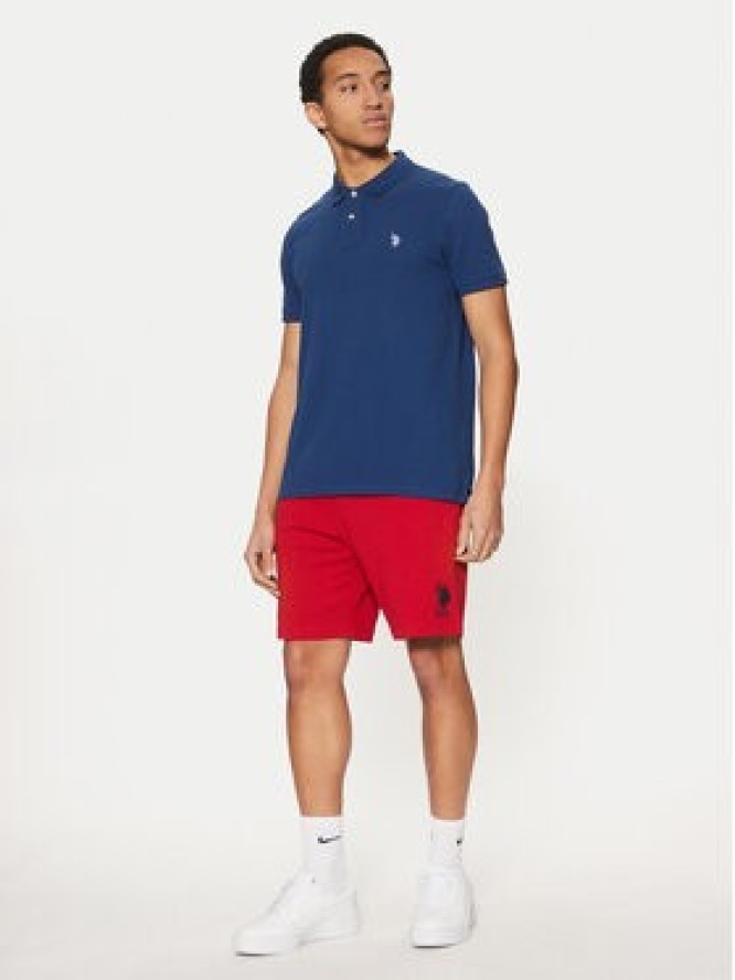U.S. Polo Assn. Szorty sportowe MUP3355 Czerwony Regular Fit