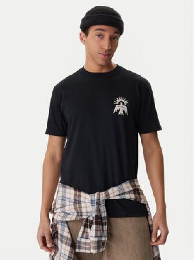 RVCA T-Shirt Las Cruces EVYZT00279 Czarny Regular Fit