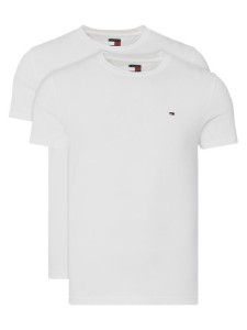 Tommy Jeans Komplet t-shirtów DM0DM20687 Écru Slim Fit