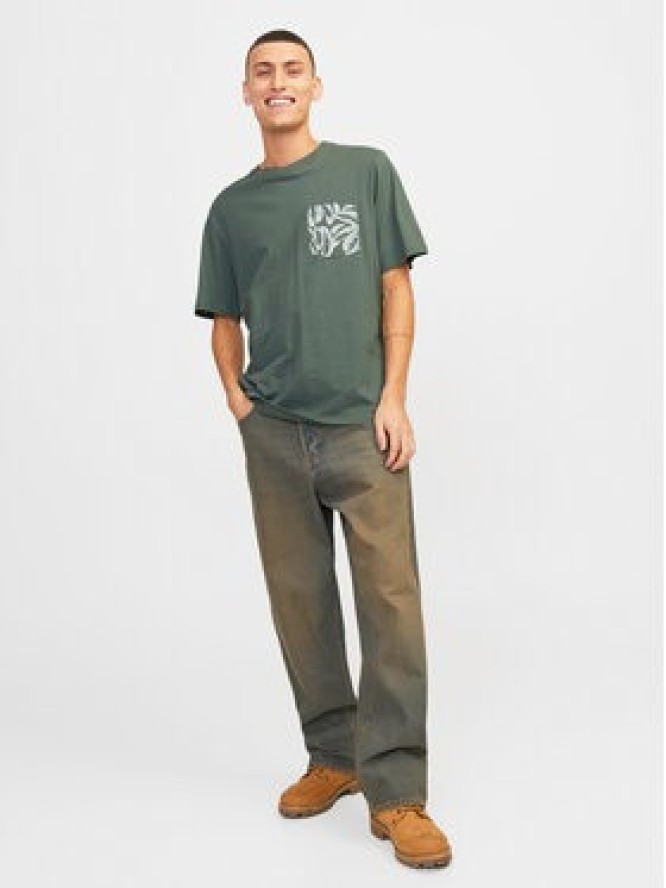 Jack & Jones T-Shirt Lafayette 12250435 Zielony Standard Fit