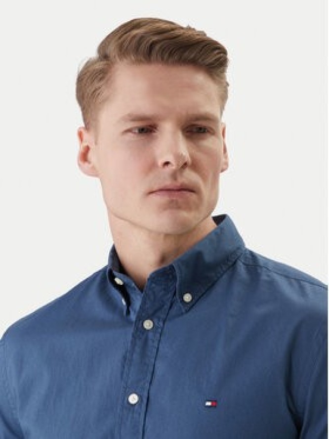 Tommy Hilfiger Koszula MW0MW37550 Niebieski Regular Fit