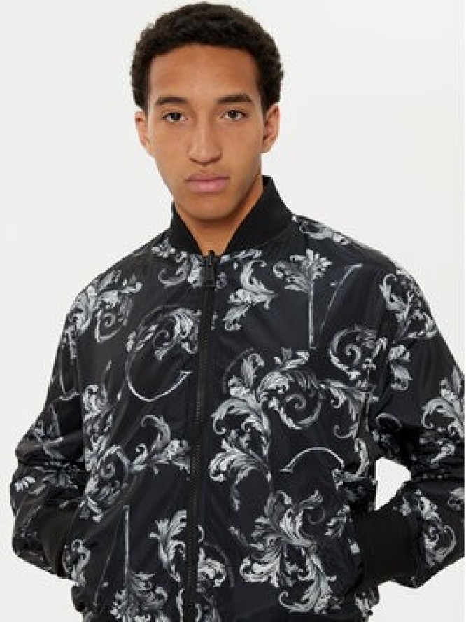 Versace Jeans Couture Kurtka przejściowa 78GASD07 CQD92 Czarny Regular Fit