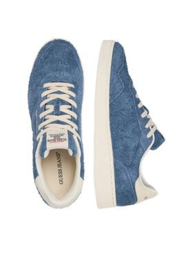 Guess Jeans Sneakersy EO-LUNARI-02 WE Niebieski