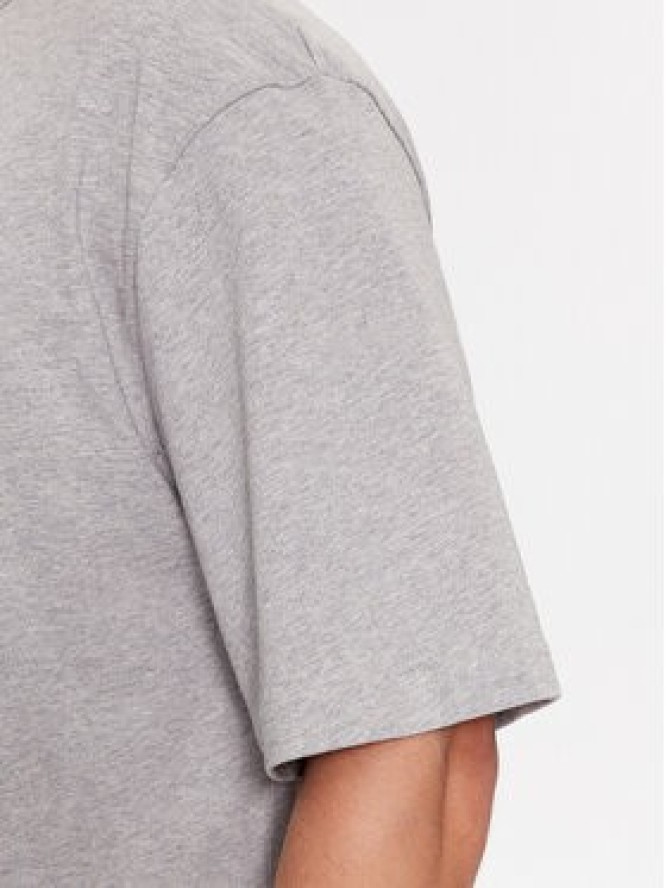 Reebok T-Shirt Basketball IL4423 Szary Regular Fit