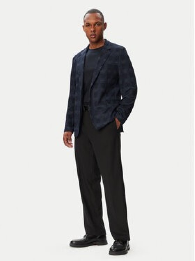 HUGO Marynarka Anton263X-H 50565382 Granatowy Extra Slim Fit