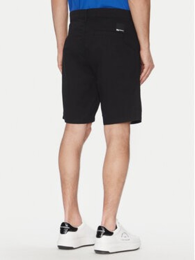 Karl Lagerfeld Jeans Szorty materiałowe A2M10121 Czarny Relaxed Fit