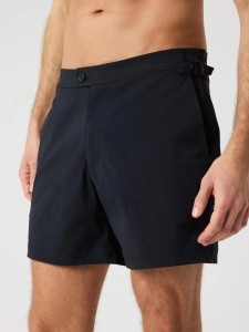 bjorn_borg BORG TAILORED SWIM SHORTS z przetworzonego poliamidu – BLACK BEAUTY