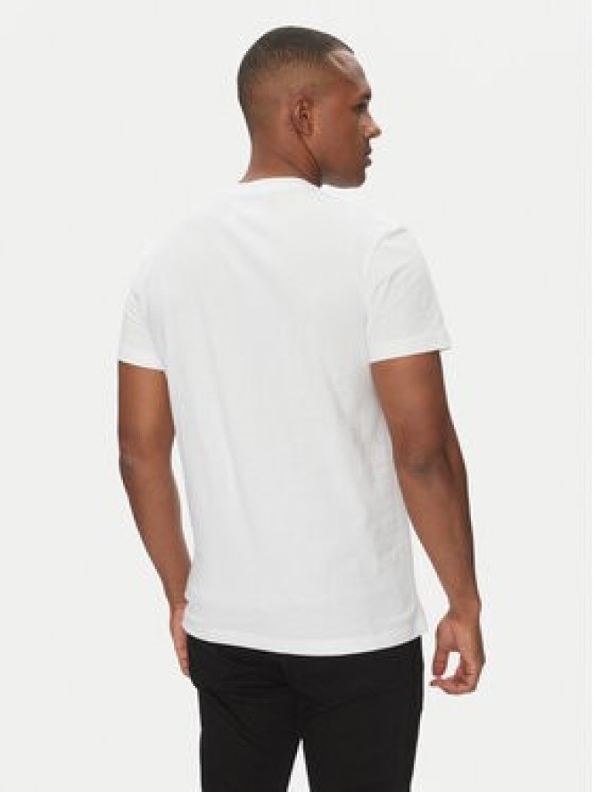 Versace Jeans Couture T-Shirt 78GAHC05 Biały Regular Fit