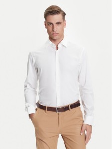 BOSS Koszula H-Joe 50545075 Biały Regular Fit