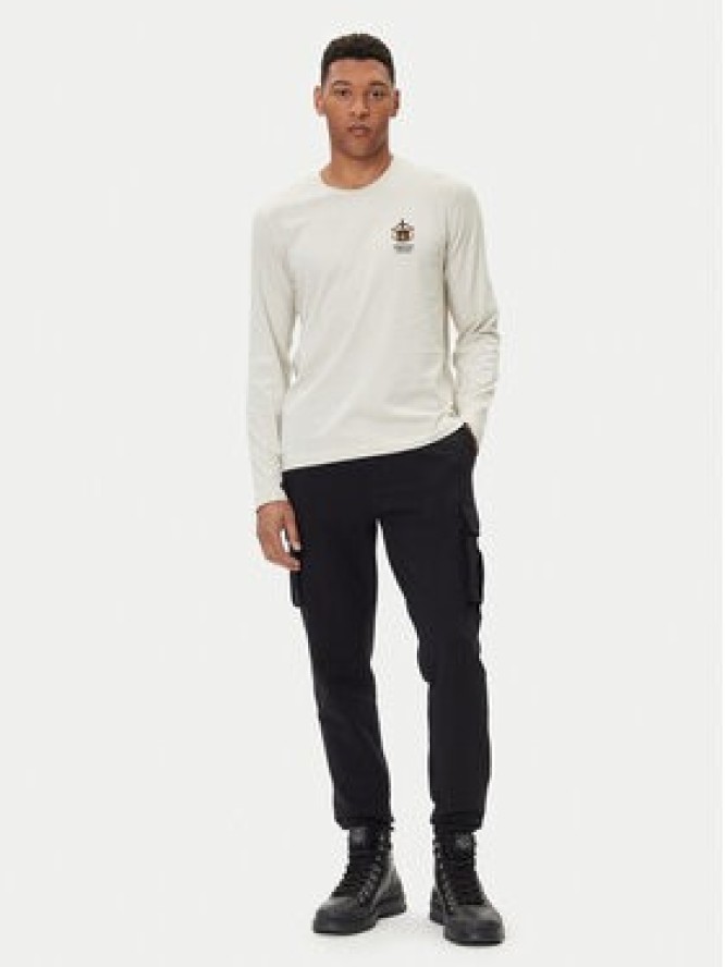 Aeronautica Militare Longsleeve 252TS2466UJ00703 Beżowy Regular Fit