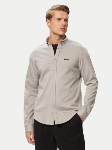 BOSS Koszula ST Motion 50555946 Szary Regular Fit