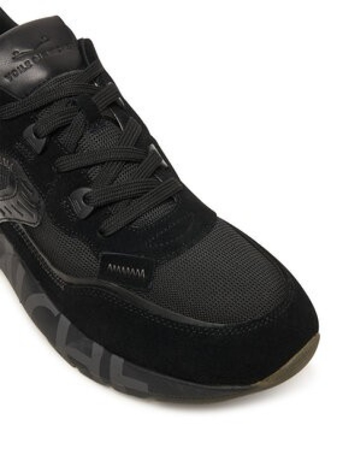 Voile Blanche Sneakersy Club01. 2017465-15 Czarny