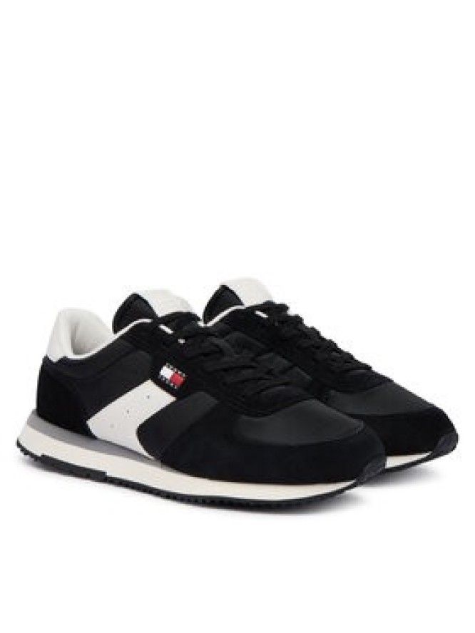 Tommy Jeans Sneakersy Tjm Eva Runner Mix Material EM0EM01737 Czarny