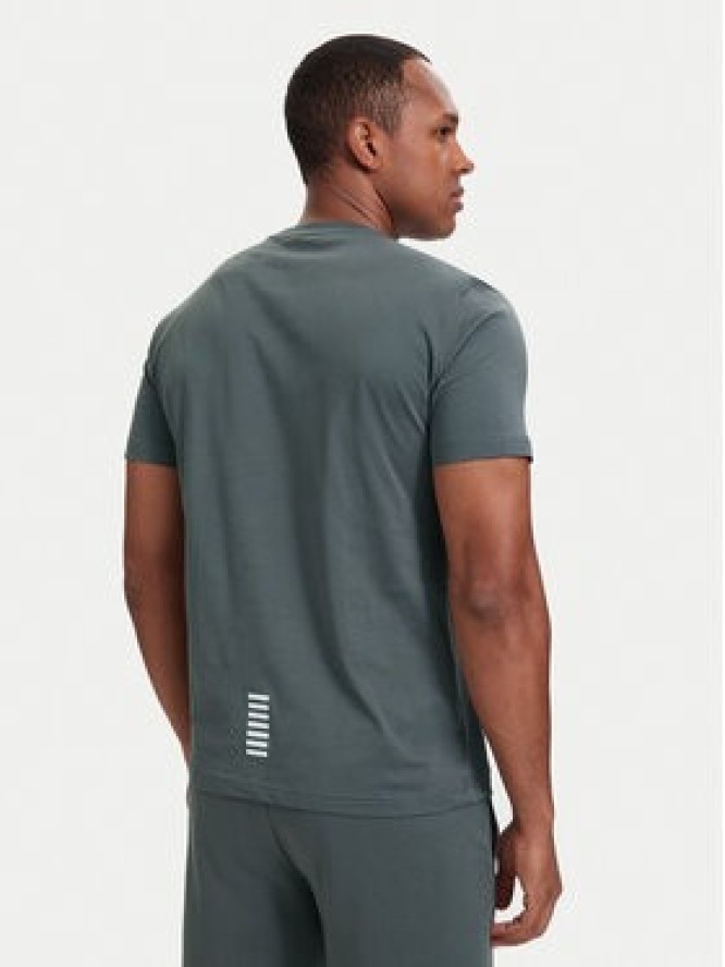 EA7 Emporio Armani T-Shirt 8NPT25 PJVPZ U8085 Szary Regular Fit
