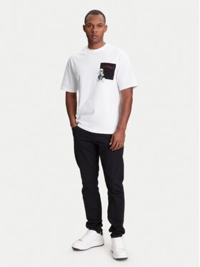 KARL LAGERFELD T-Shirt 755097 553270 Biały Regular Fit
