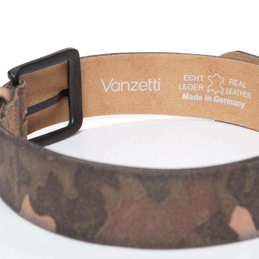 VANZETTI PASEK SKÓRZANY V4571A6725 5662 40 mm Ledergürtel