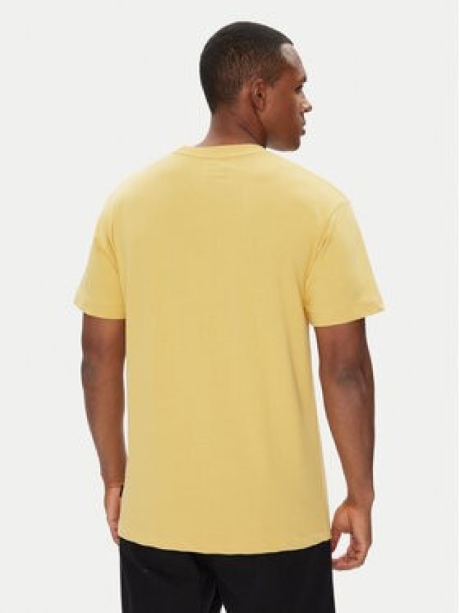 DC Shoes T-Shirt ADYKT03246 Żółty Regular Fit