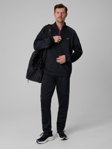 4F Spodnie treningowe szybkoschnące męskie - czarne M