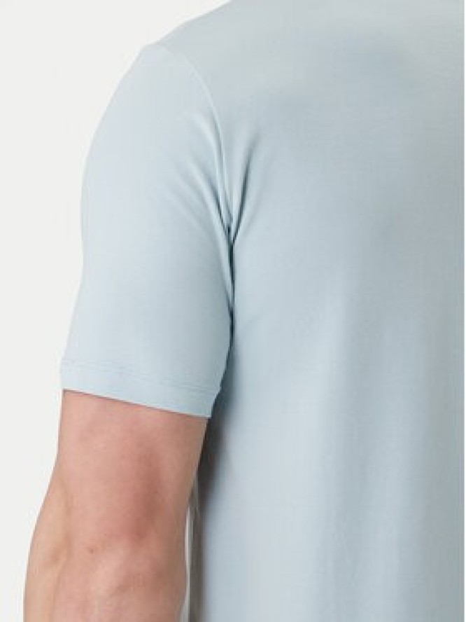KARL LAGERFELD T-Shirt 755047 562235 Błękitny Regular Fit