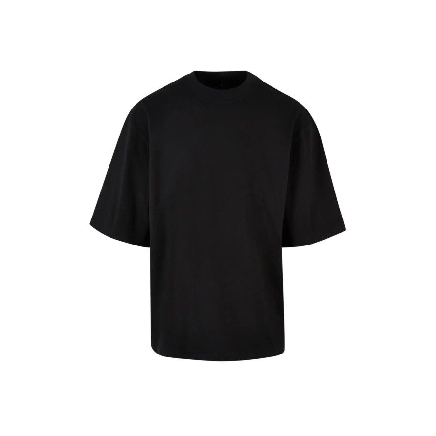 T-shirt oversize z półdługim rękawem Build Your Brand