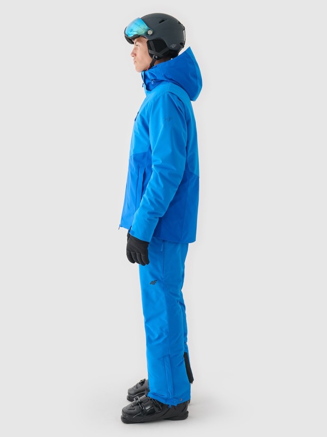 4F Kurtka narciarska membrana Dermizax 20000 męska - niebieska XL