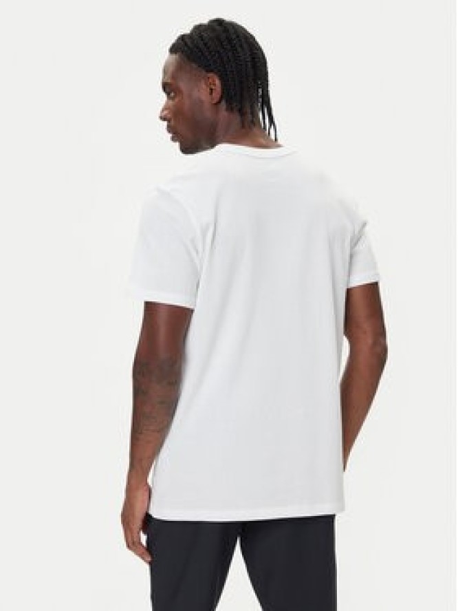 Under Armour T-Shirt Ua Logo Emb 1373997 Biały Relaxed Fit