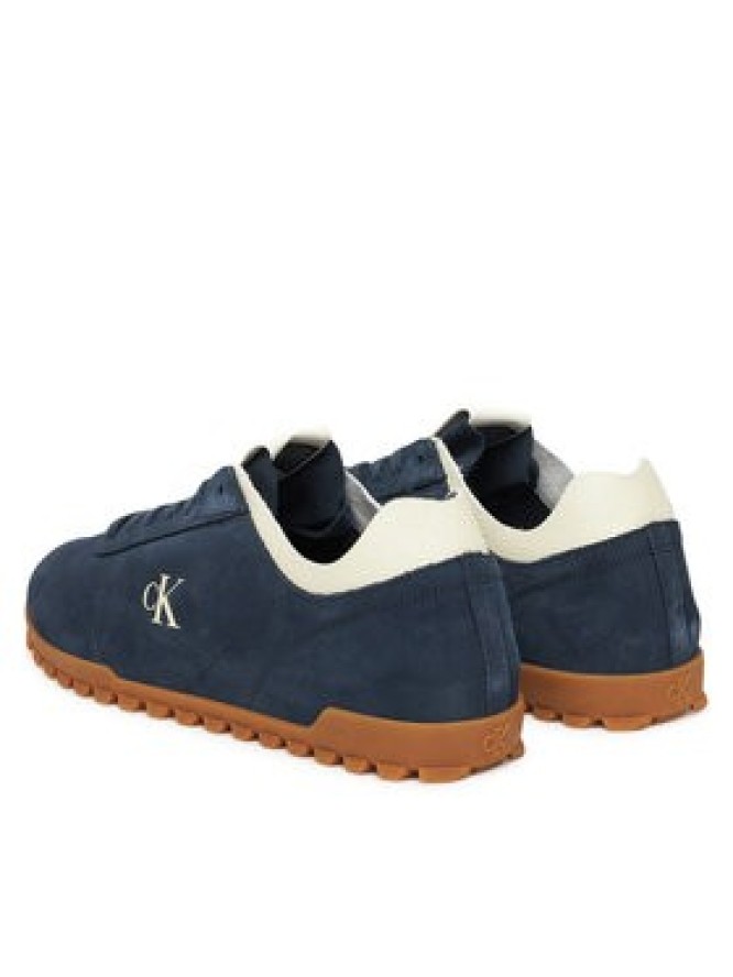 Calvin Klein Jeans Sneakersy Low Profile Runner Su YM0YM01288 Granatowy