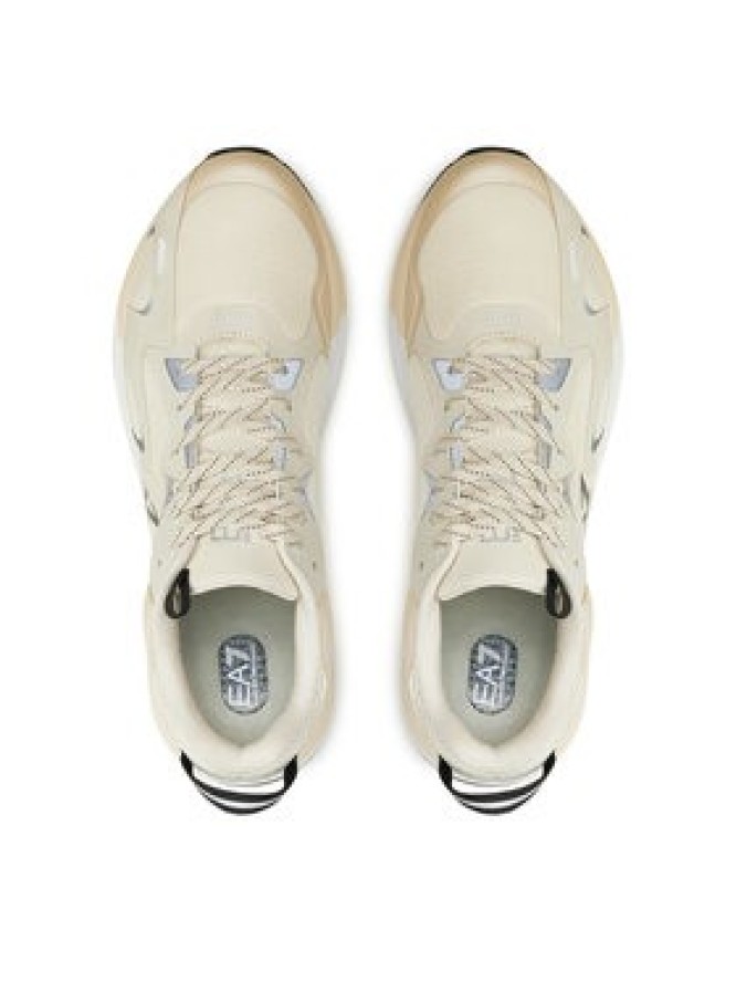 EA7 Emporio Armani Sneakersy X8X156 XK360 U064 Écru