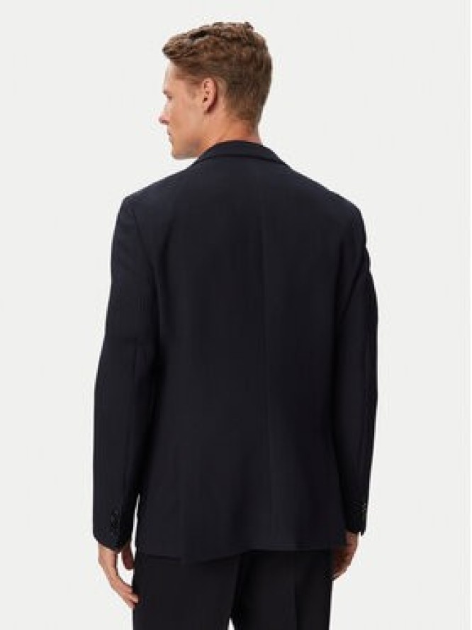 BOSS Marynarka H-Hutson-3PP-263 50567514 Granatowy Slim Fit