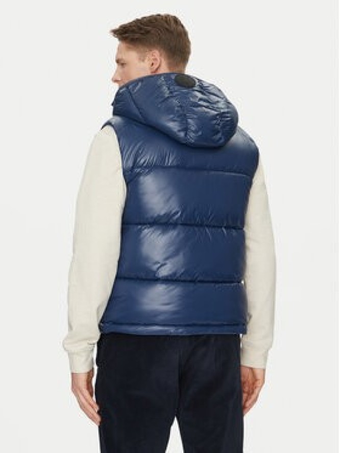 Save The Duck Kamizelka D80296M LUCK19 Granatowy Regular Fit