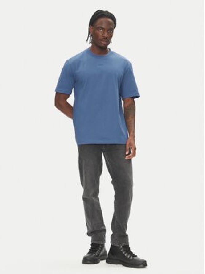 HUGO T-Shirt Dapolino 50488330 Niebieski Relaxed Fit