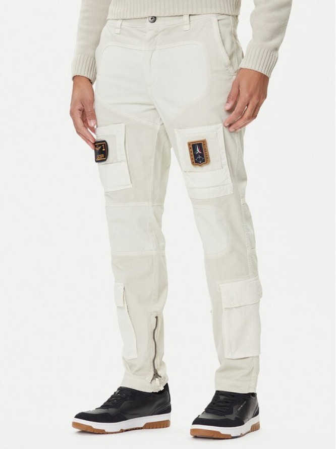 Aeronautica Militare Spodnie materiałowe 252PA1664UCT04241 Beżowy Regular Fit