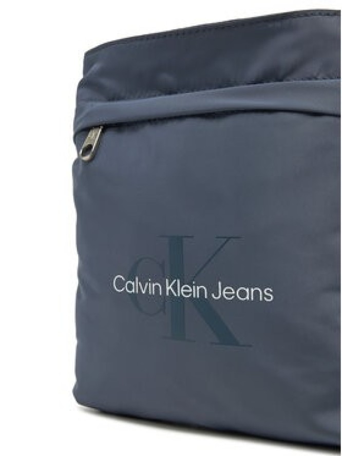 Calvin Klein Jeans Saszetka Sport Essentials Flatpack 18 LV04G3030G Granatowy