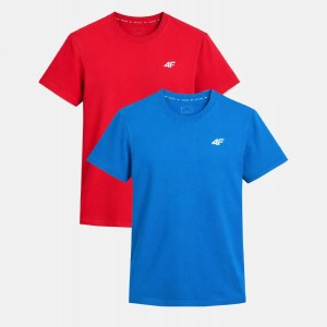 T-SHIRT MĘSKI 4F KOSZULKA ZESTAW KOMPLET 2PAK TTSHM3341