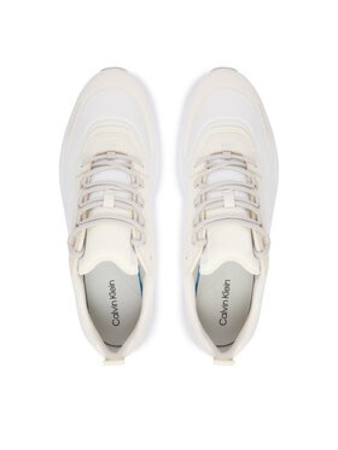 Calvin Klein Sneakersy Chunky Runner Laceup HM0HM02224 Biały