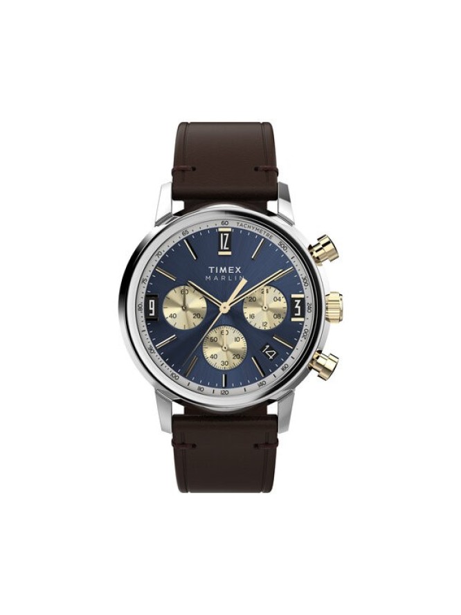 Timex Zegarek Marlin® Quartz Chronograph TW2W60400 Czarny